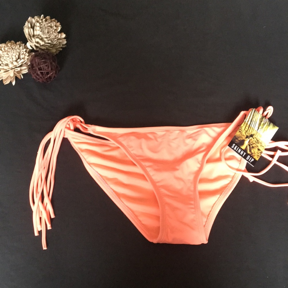 Coral Bikini Bottoms
